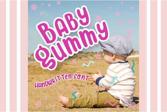 Baby Gummy: A Playful Font for Joyful Design Projects