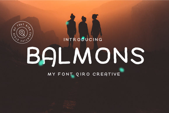 Balmons Font for Clean and Versatile Design