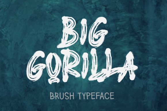 Big Gorilla: A Bold Font for Impactful Design