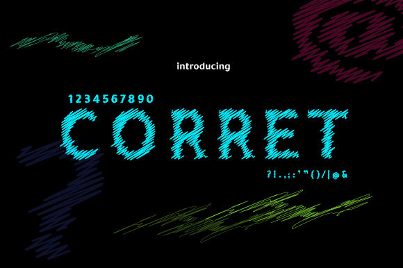 Corret: A Unique Display Font That Elevates Visual Communication