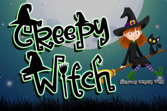 Creepy Witch Font