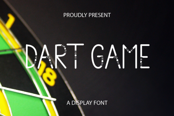Dart Game: A Clean Display Font for Modern Design and Communication