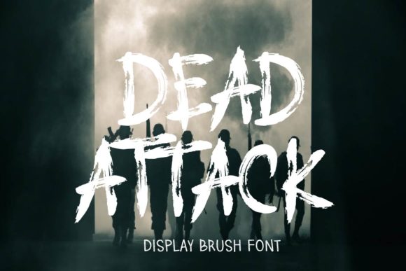 Dead Attack: A Quirky Font That Works in Many Contexts