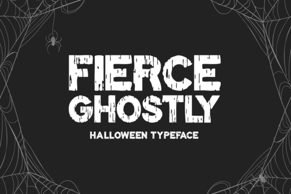 Fierce Ghostly: A Bold Display Font for Impactful Visual Communication