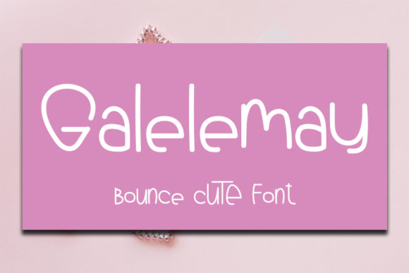 Galelemay: A Font That Balances Charm and Elegance for Every Design