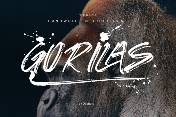 Gorilas Font: A Unique Display Font That Adds Creative Flair to Your Designs