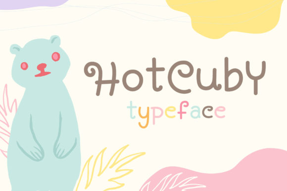 Hot Cuby: A Whimsical Font That Adds Charm to Any Design
