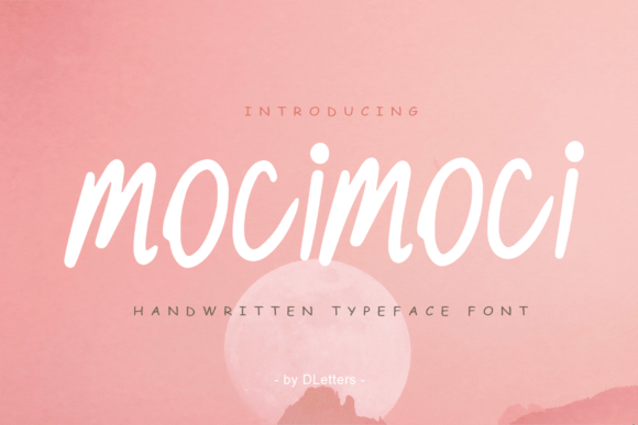 Mocimoci: A Classy and Contemporary Display Font for Creative Projects