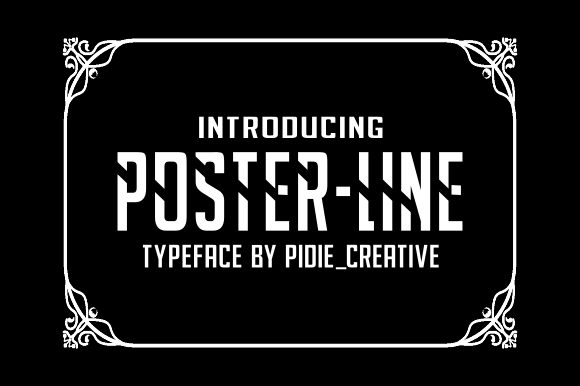 Poster-Line: A Font That Bridges Creativity and Practicality in Modern Design