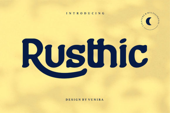Rusthic: A Bold Display Font with Timeless Charm