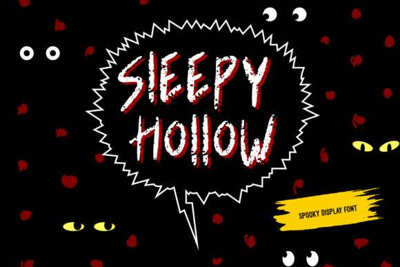 Sleepy Hollow: A Playful Font for Halloween and Creative Projects