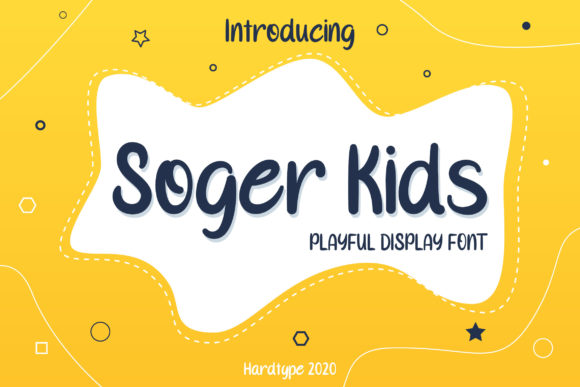 Soger Kids Font Adds Joy to Design