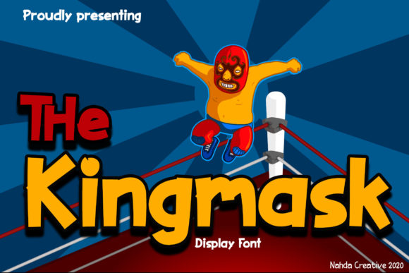The Kingmask: A Bold Display Font That Elevates Visual Communication